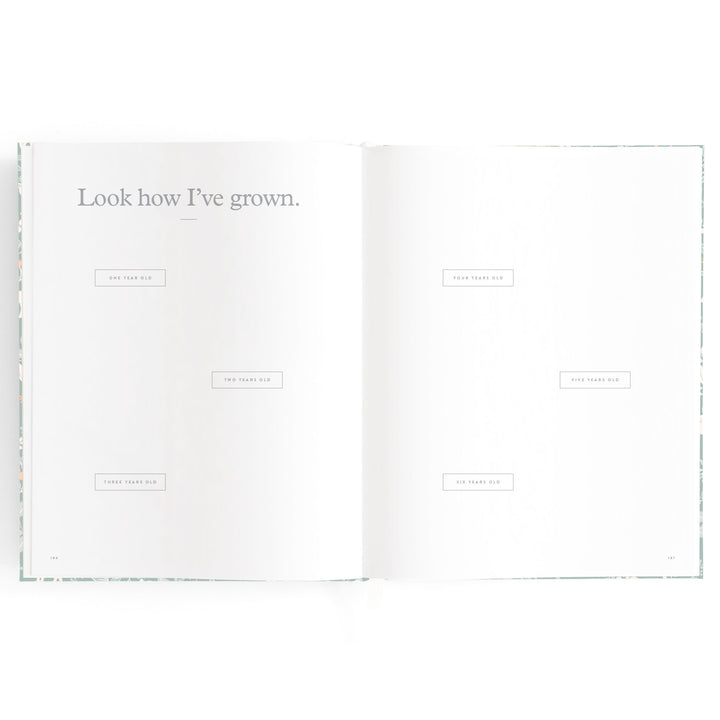 Fox & Fallow Baby Book - Forest Friends Sage