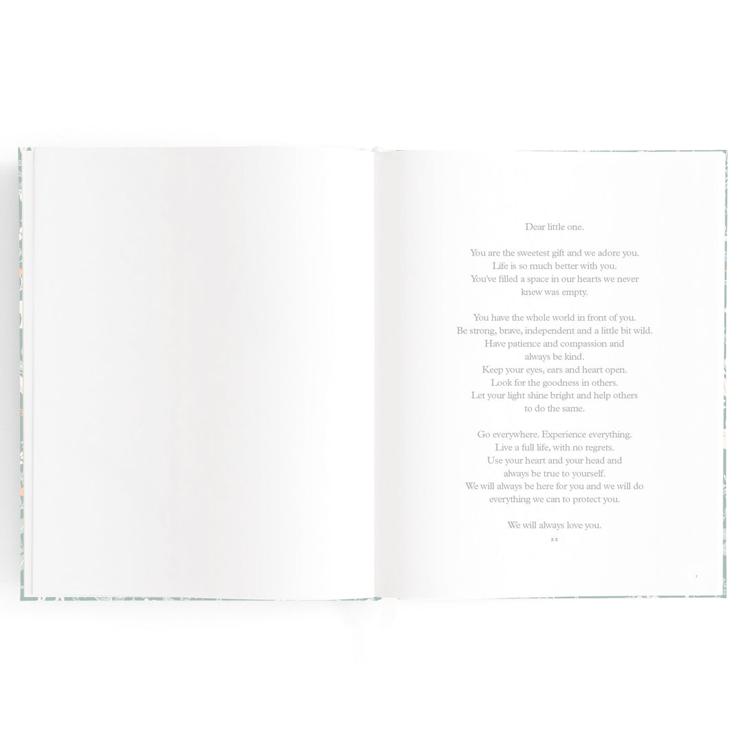 Fox & Fallow Baby Book - Forest Friends Sage
