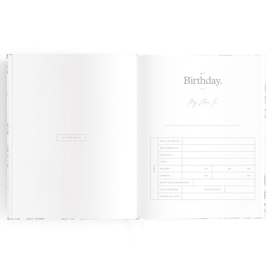 Fox & Fallow Baby Book - Cypress