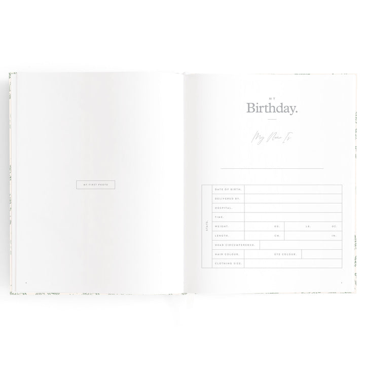 Fox & Fallow Baby Book - Cypress