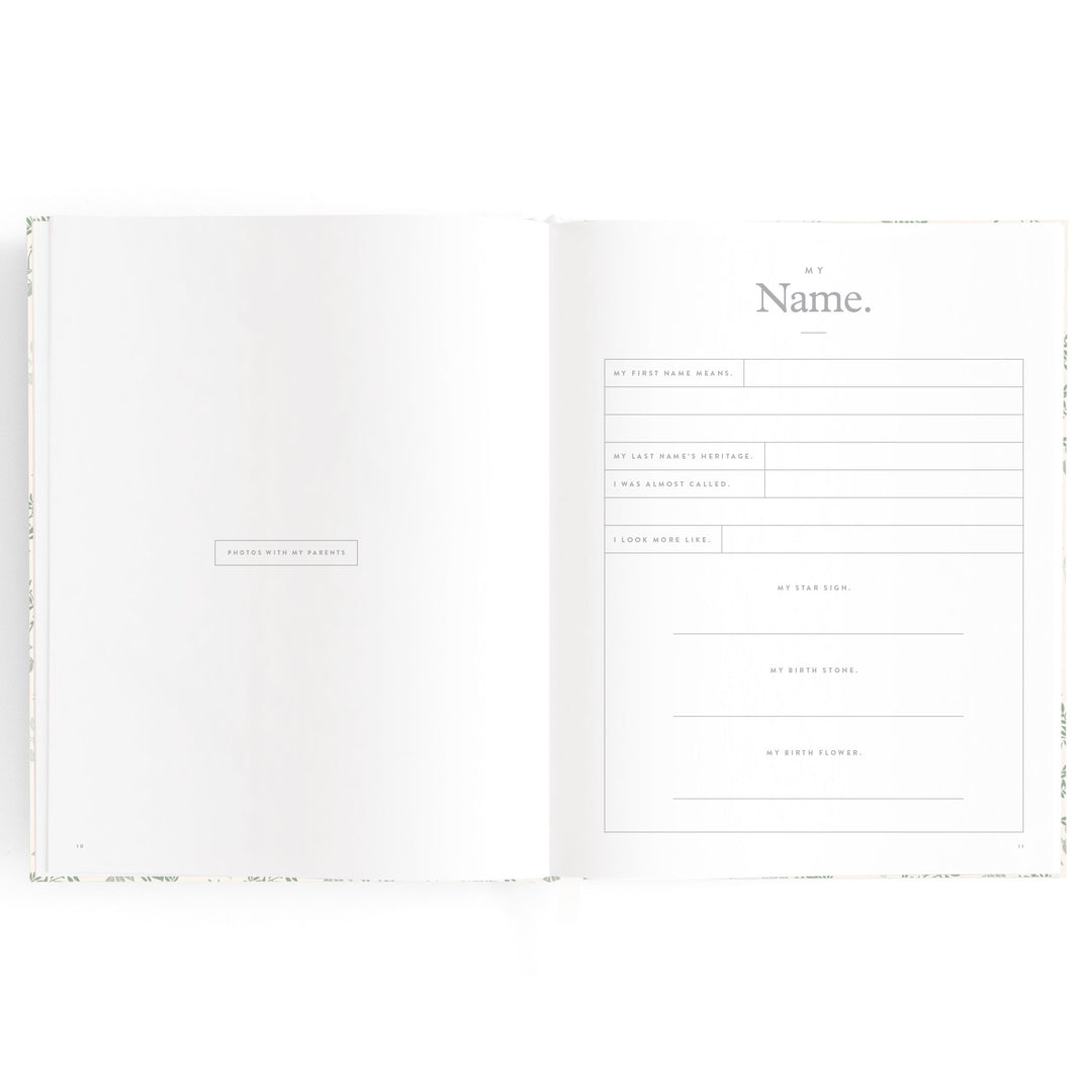 Fox & Fallow Baby Book - Cypress