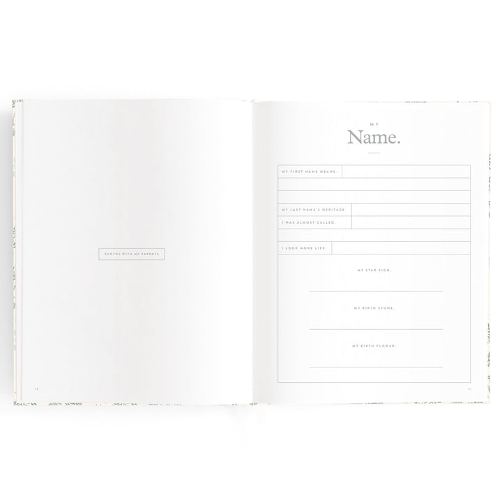 Fox & Fallow Baby Book - Cypress