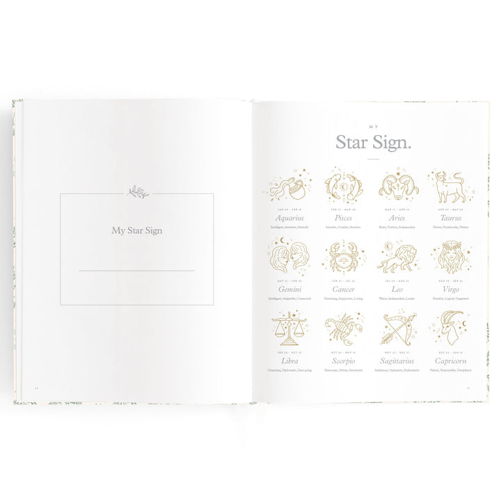 Fox & Fallow Baby Book - Cypress