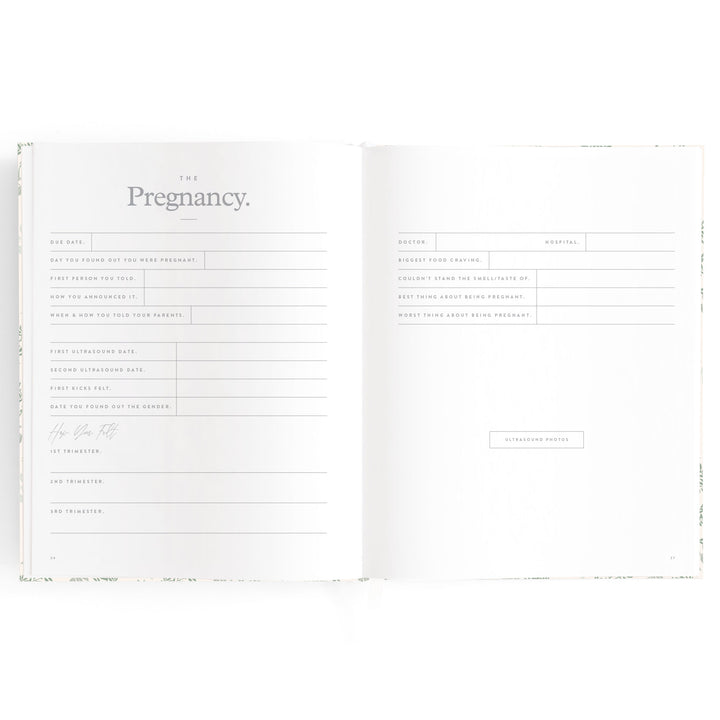 Fox & Fallow Baby Book - Cypress