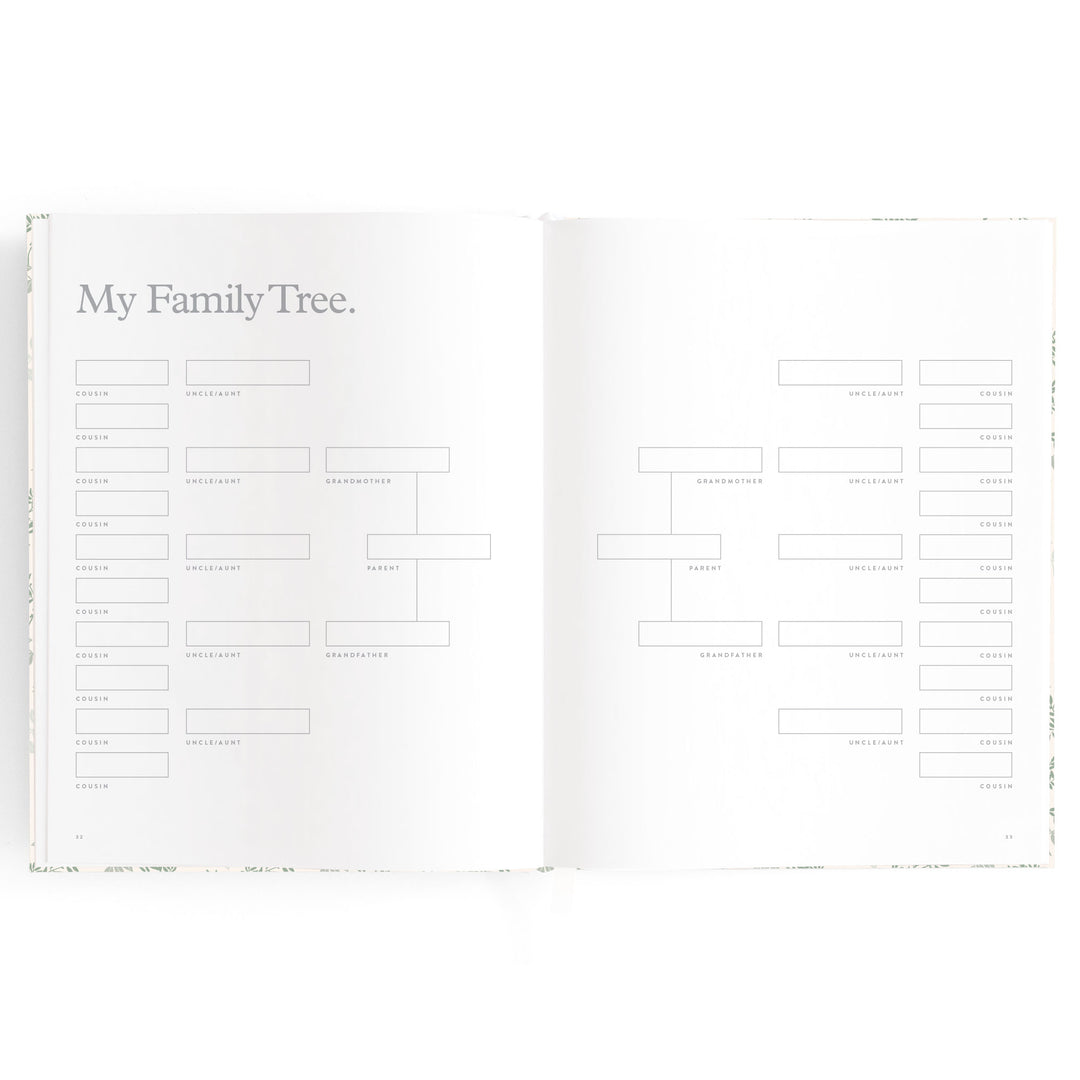 Fox & Fallow Baby Book - Cypress