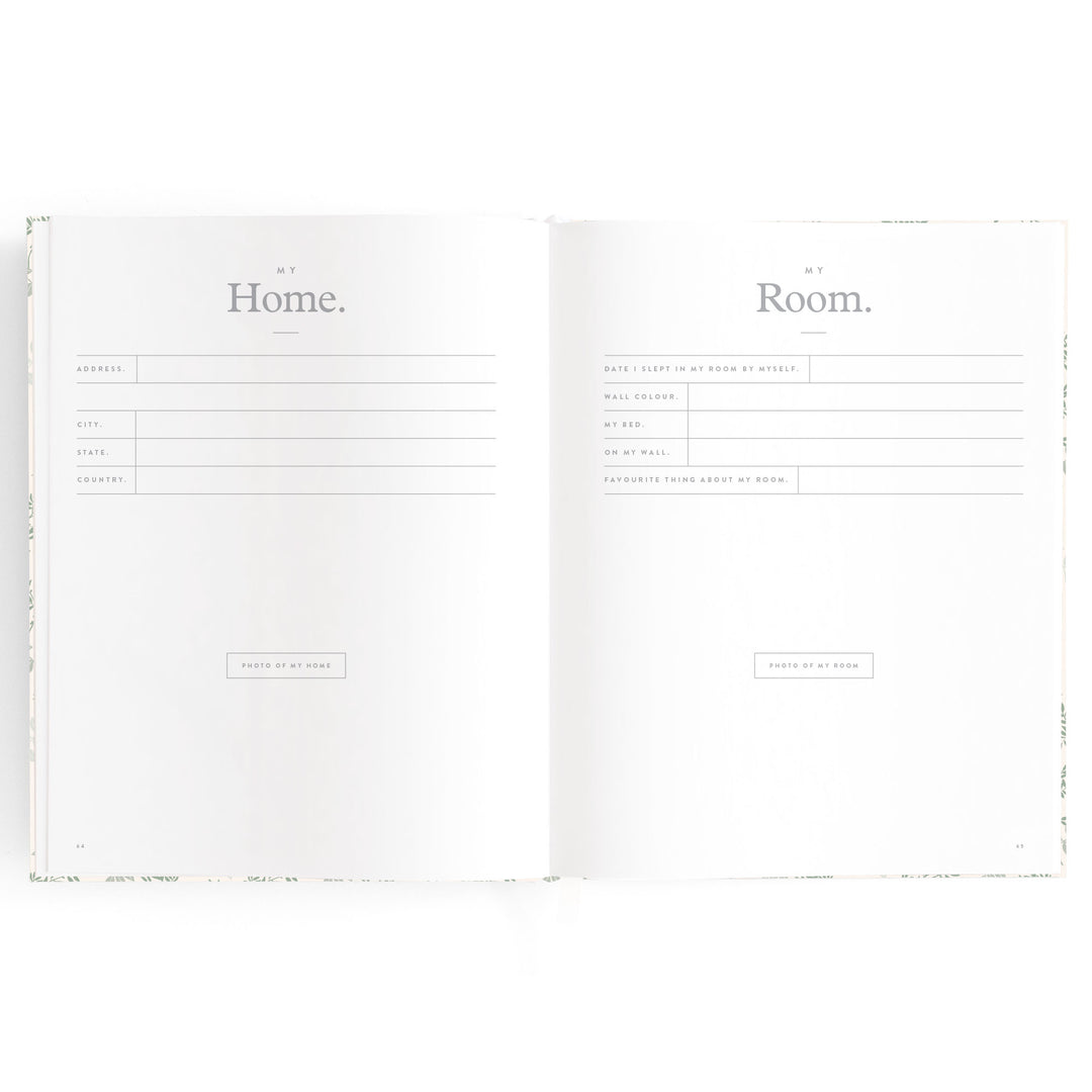 Fox & Fallow Baby Book - Cypress