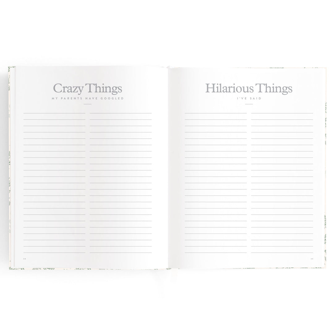 Fox & Fallow Baby Book - Cypress