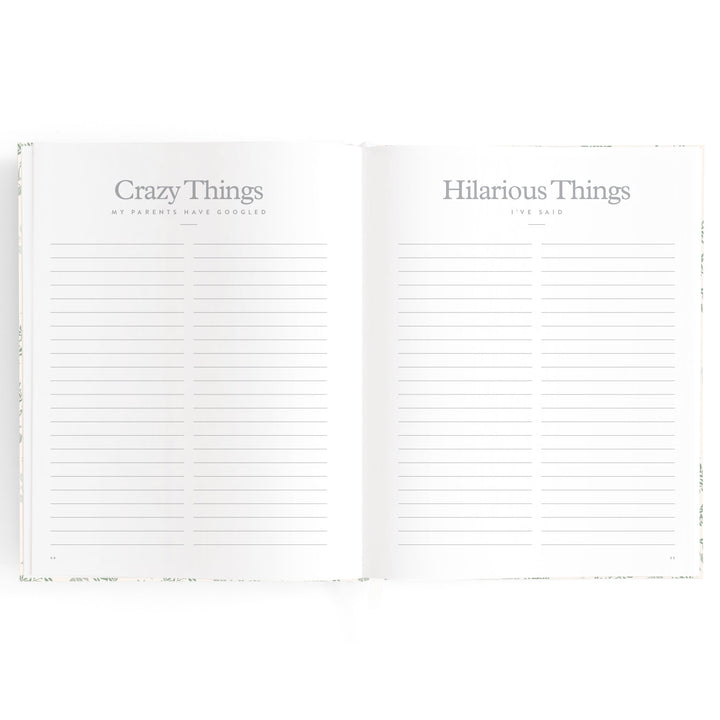 Fox & Fallow Baby Book - Cypress