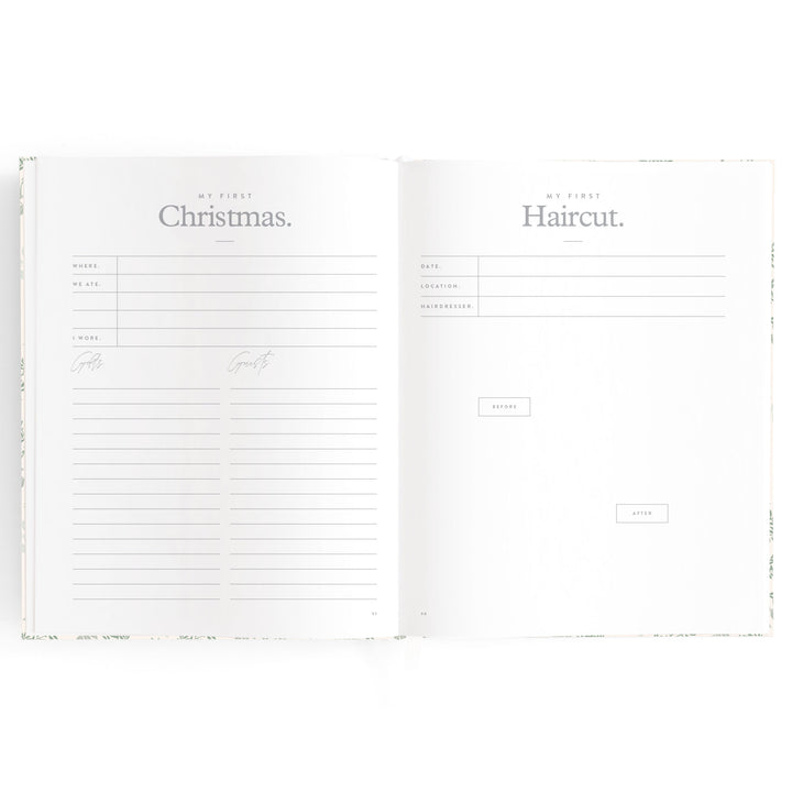 Fox & Fallow Baby Book - Cypress