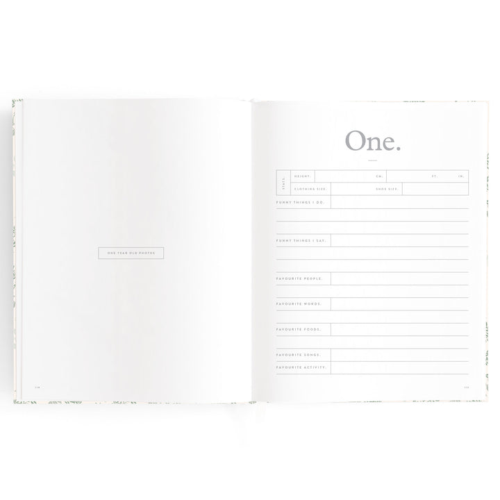 Fox & Fallow Baby Book - Cypress