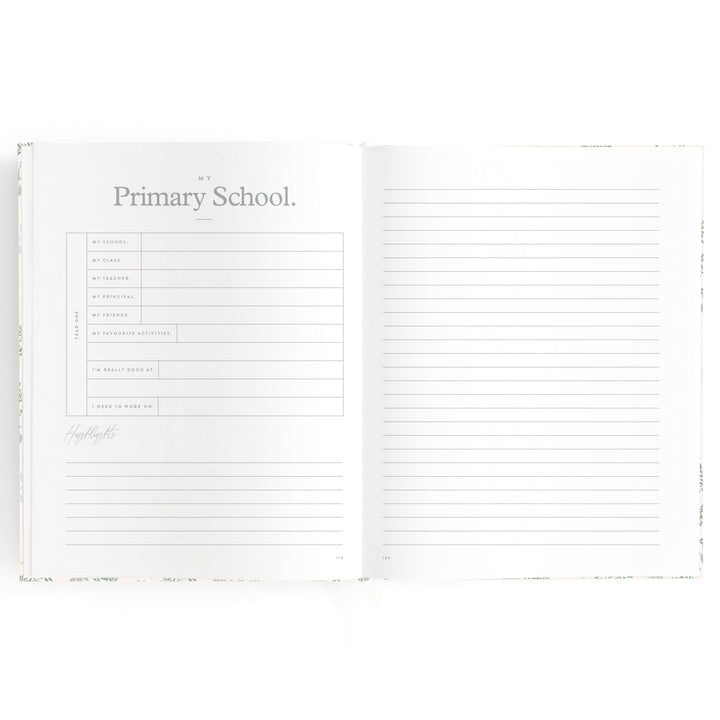 Fox & Fallow Baby Book - Cypress