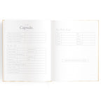 Baby Book - Coffee Stripe