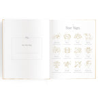 Baby Book - Coffee Stripe