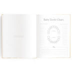 Baby Book - Coffee Stripe