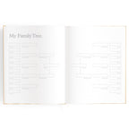 Baby Book - Coffee Stripe