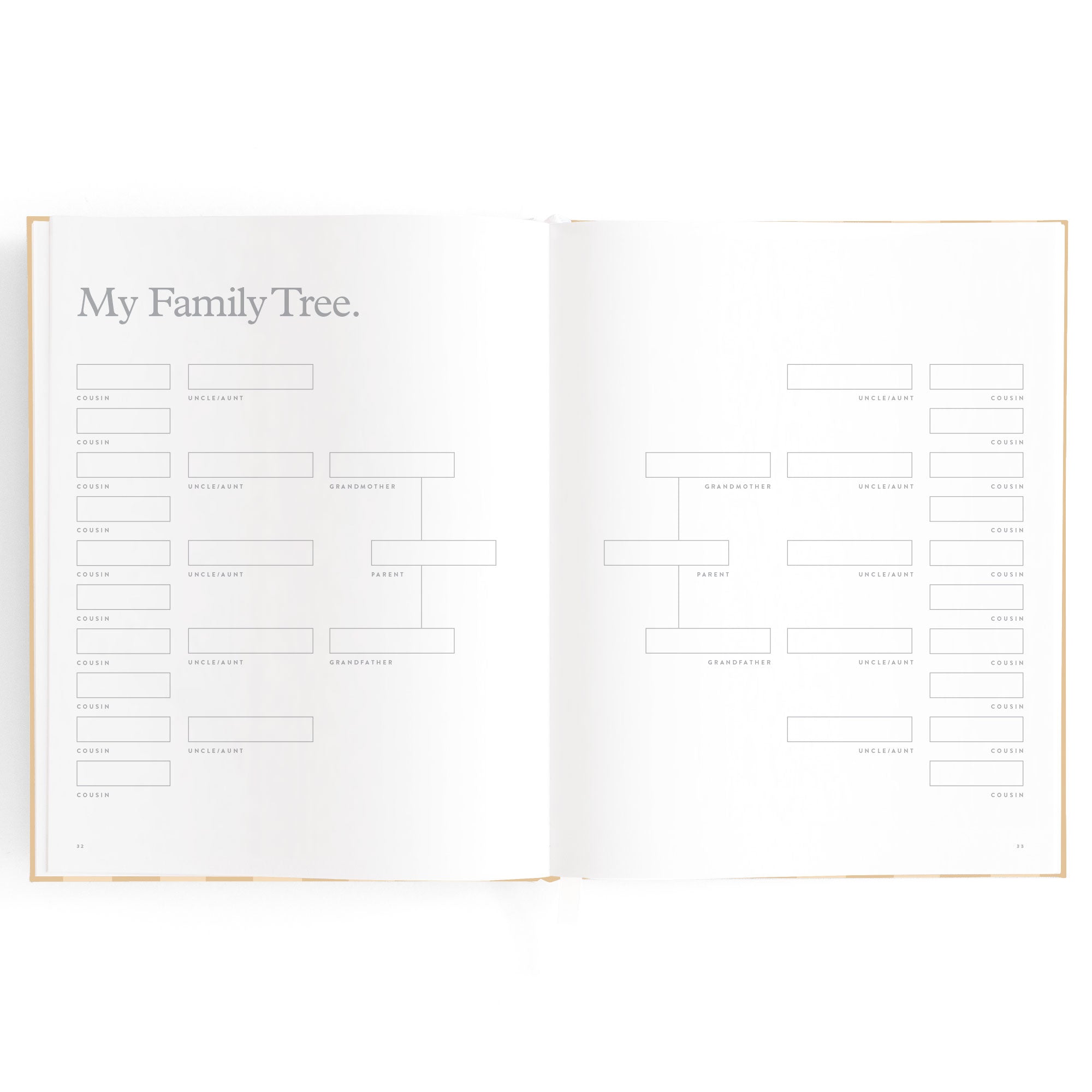 Fox & Fallow Baby Book - Coffee Stripe