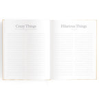 Baby Book - Coffee Stripe