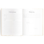 Baby Book - Coffee Stripe