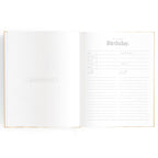 Baby Book - Coffee Stripe
