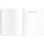 Baby Book - Coffee Stripe