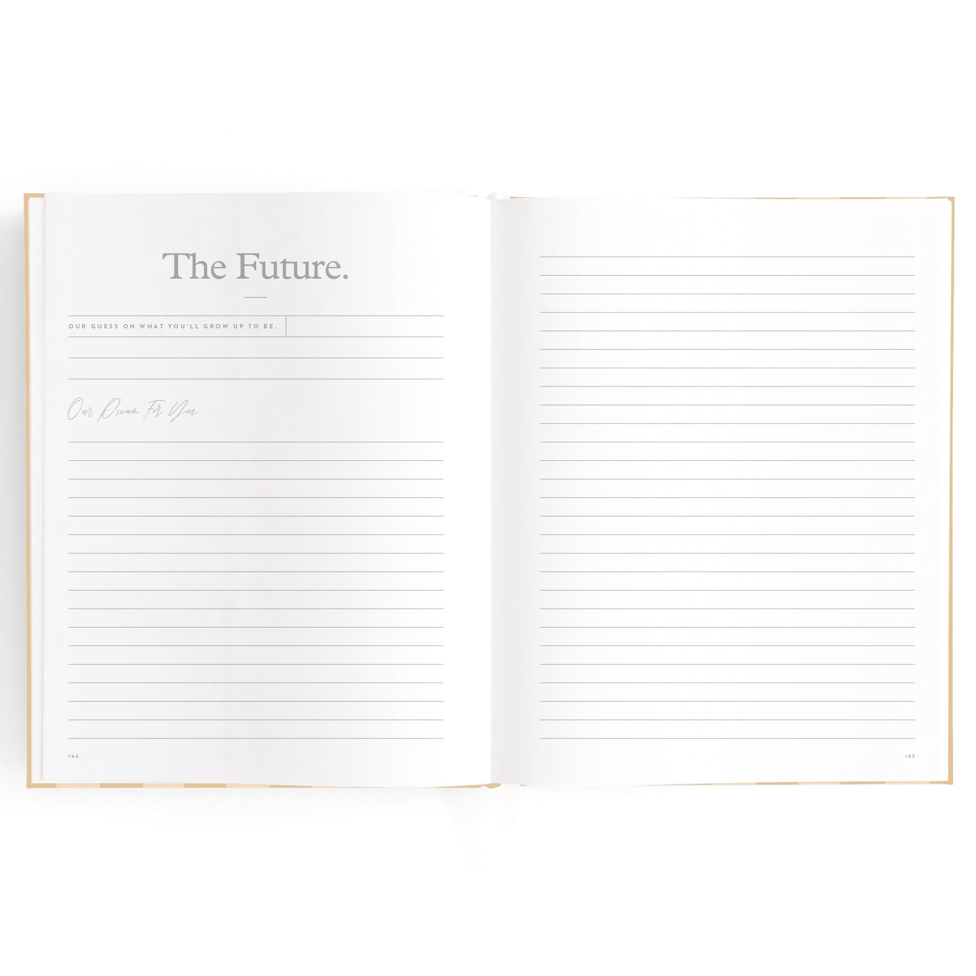Fox & Fallow Baby Book - Coffee Stripe