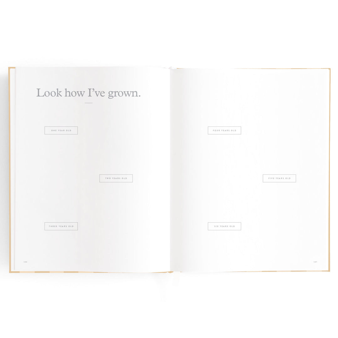 Fox & Fallow Baby Book - Coffee Stripe