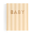 Baby Book - Coffee Stripe