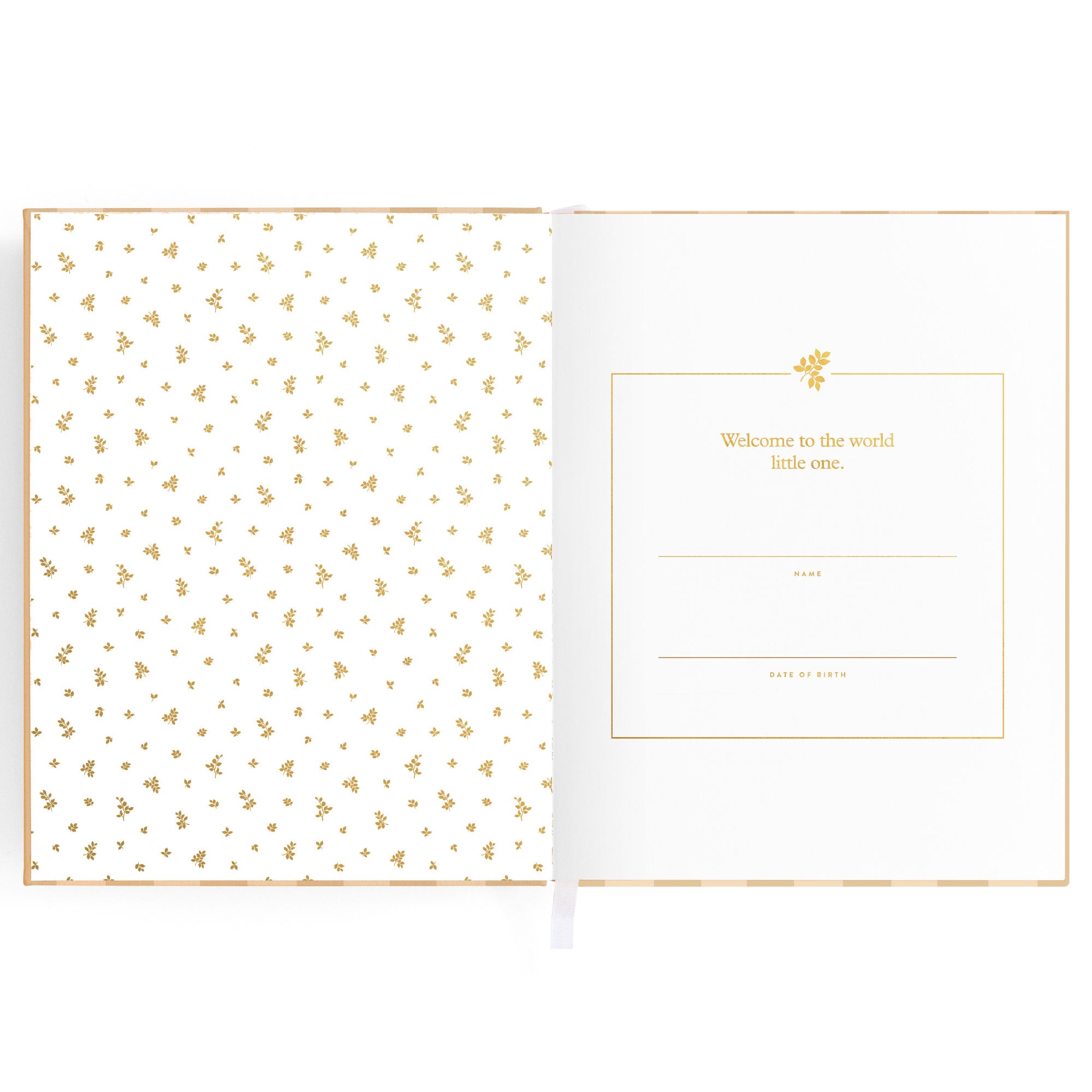 Fox & Fallow Baby Book - Coffee Stripe