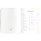 Baby Book - Coffee Stripe