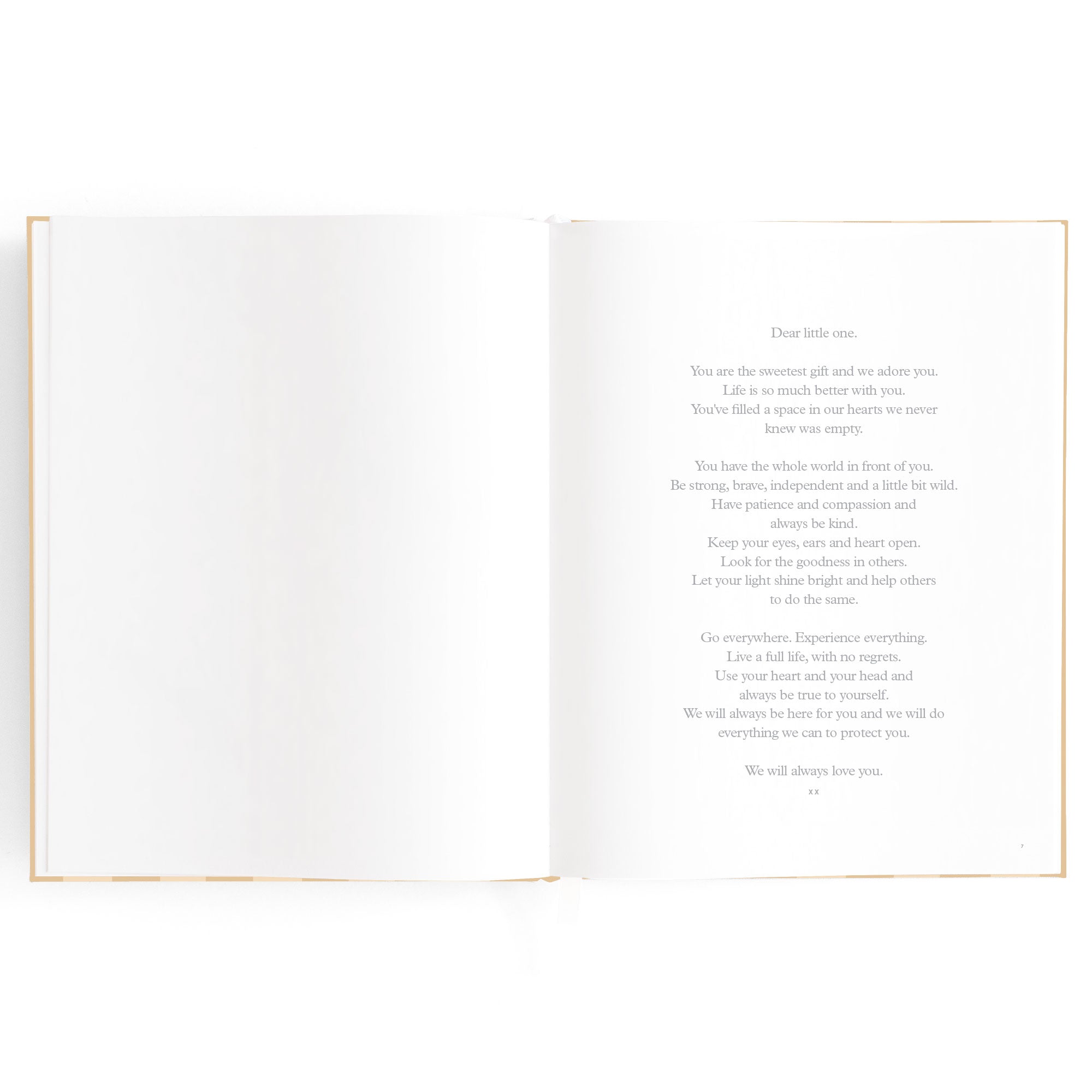 Fox & Fallow Baby Book - Coffee Stripe