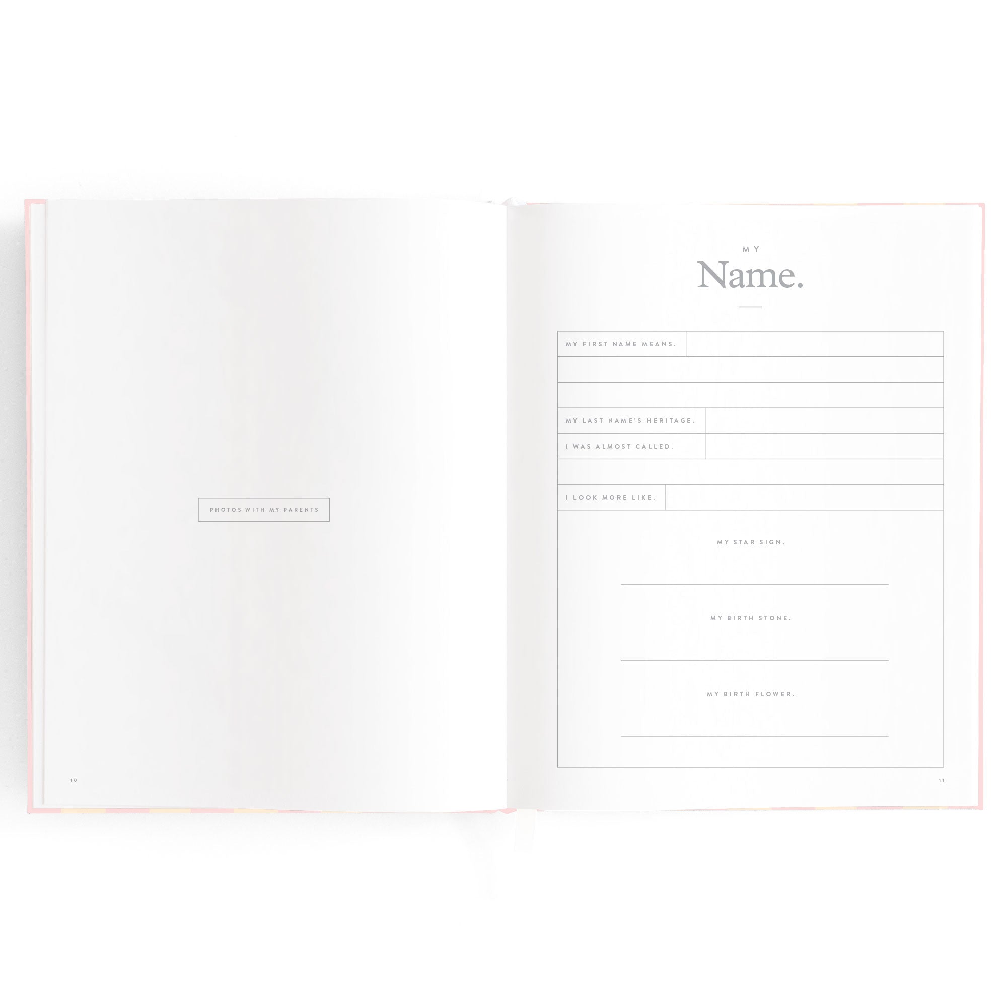 Fox & Fallow Baby Book - Petal Stripe