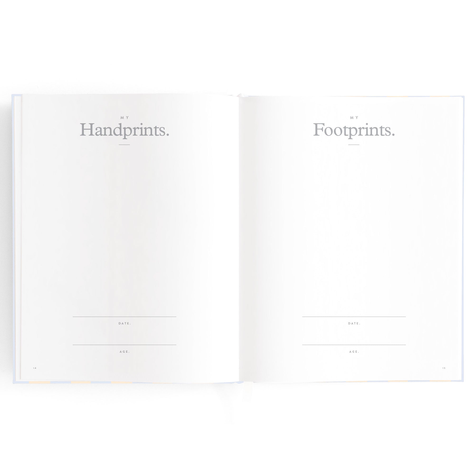 Fox & Fallow Baby Book - Cloud Stripe