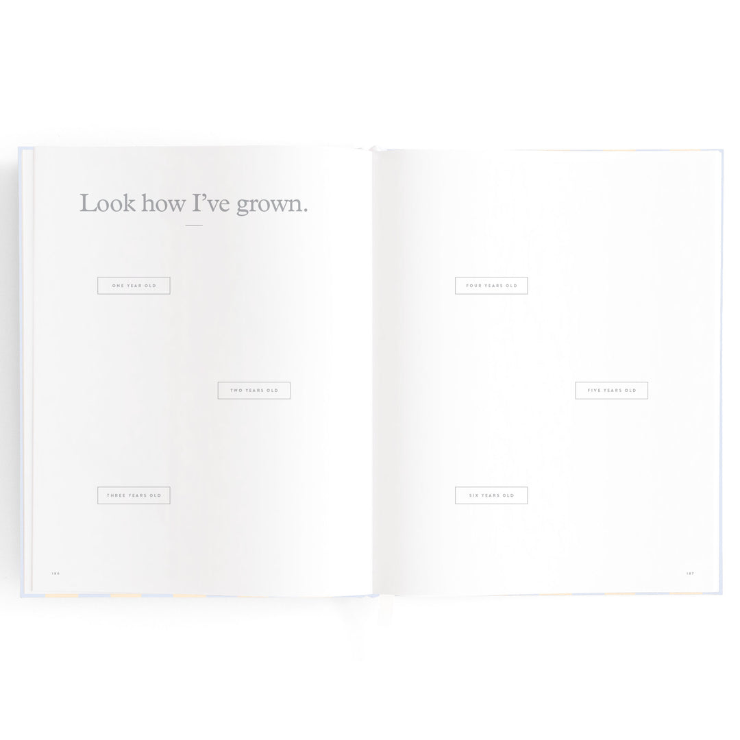 Fox & Fallow Baby Book - Cloud Stripe
