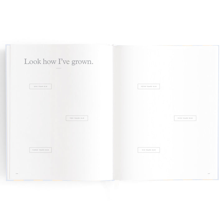 Fox & Fallow Baby Book - Cloud Stripe