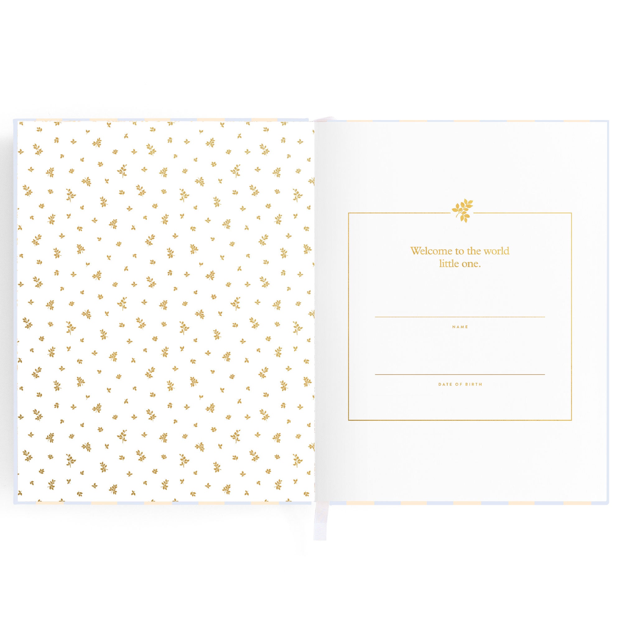 Fox & Fallow Baby Book - Cloud Stripe
