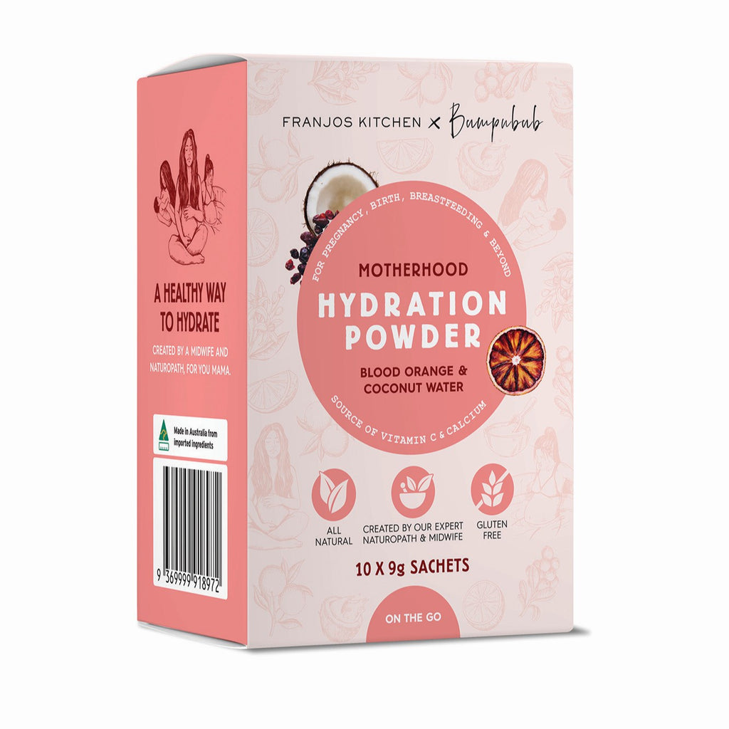 On-The-Go Motherhood Hydration Box - Blood Orange