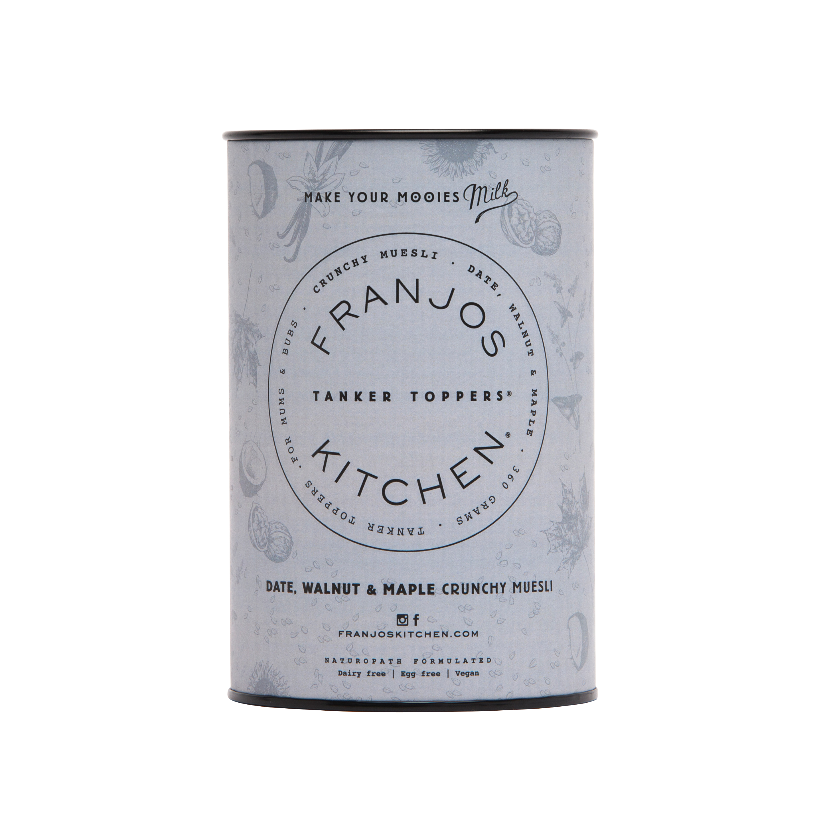 Tanker Topper Muesli - Date Walnut and Maple