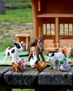 Felt Rabbit Farm Animal Toy