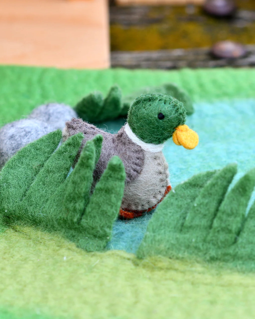 Felt Duck Farm Animal Toy
