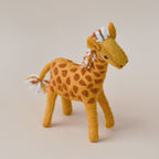 Felt Giraffe Soft Toy for Safari Play