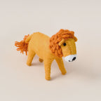 Felt Lion Soft Toy for Safari Play