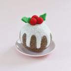 Felt Christmas Pudding - Round