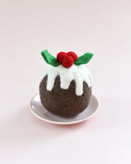 Felt Christmas Pudding - Tall