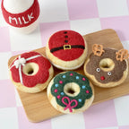 Magical Christmas Play Food Set - Santas Milk and 4 Christmas Donuts