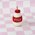 Felt Santa's Milk Bottle
