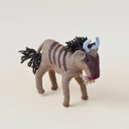 Felt Wildebeest Soft Toy for Safari Play