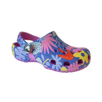 Classic Printed Floral Clog - Bubble