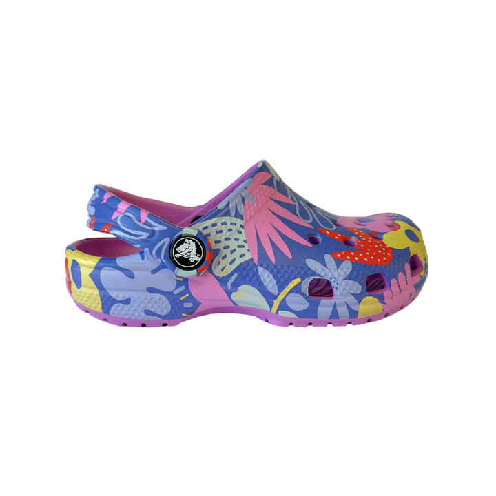 Crocs Classic Printed Floral Clog - Bubble