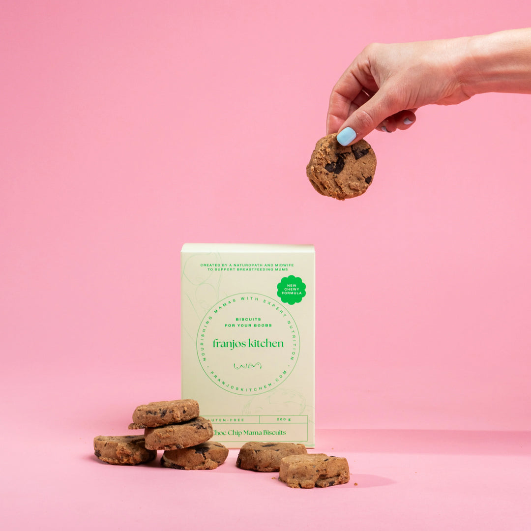 Franjos Kitchen Gluten Free Choc Chip Mama Biscuits