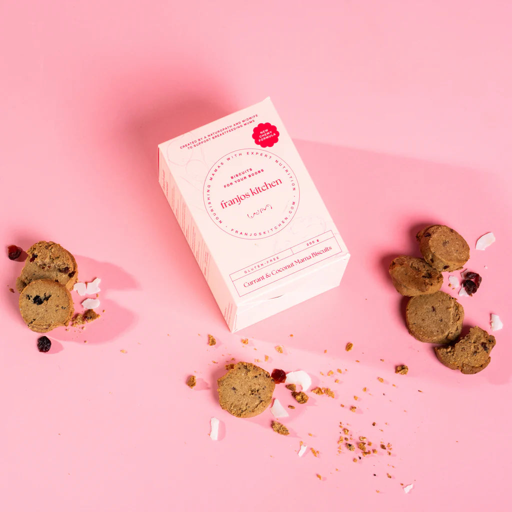 Franjos Kitchen Gluten Free Currant and Coconut Mama Biscuits